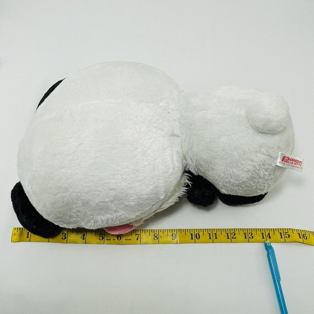Japanese Original Sanrio Hello Kitty Panda Plush Toy Costume Strawberry Kawaii - Picture 5 of 10